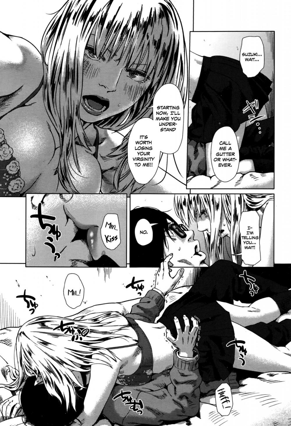 Hentai Manga Comic-The Unattractive, Slutty Girl-Read-5